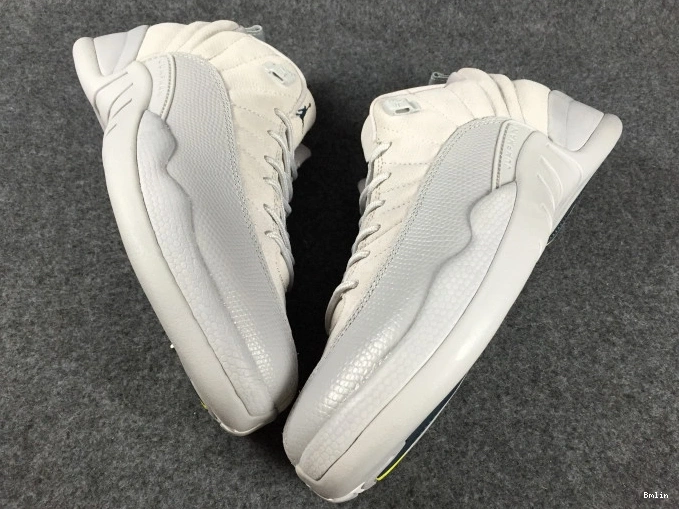 Bmlin Low Air 308317-002 Jordan 12 Suede Grey 0628